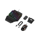 ست موس و کیبورد گیمینگ مدل confiavel mix lite+